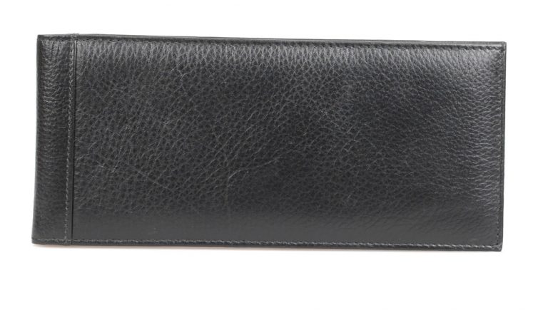 Cheque Book Cover - Golunski Leather Goods